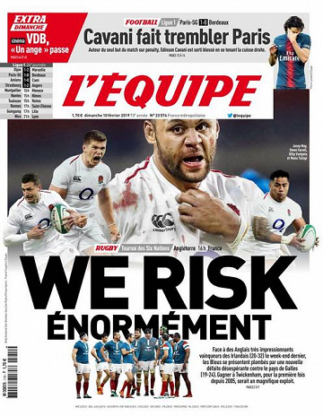 L’equipe du Dimanche 10 Février 2019