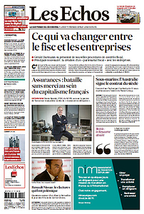 Les Echos du Lundi 11 Février 2019