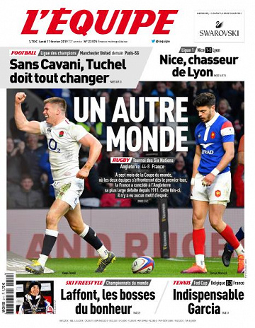L’equipe du Lundi 11 Février 2019