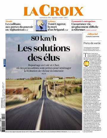 La Croix du Lundi 11 Février 2019