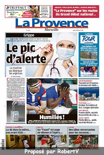 La Provence Marseille - Lundi 11 Février 2019