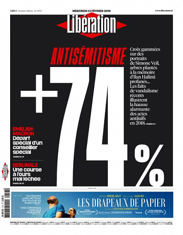Libération du Mercredi 13 Février 2019