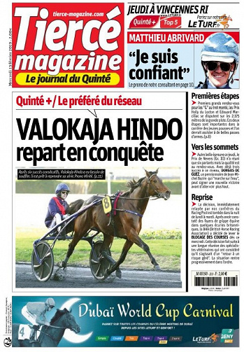 Tiercé Magazine - Mercredi 13 Février 2019