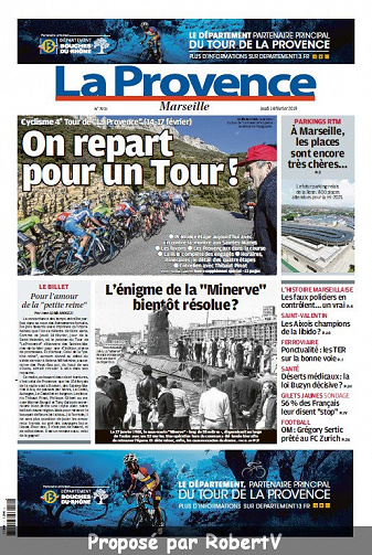 La Provence Marseille - Jeudi 14 Février 2019