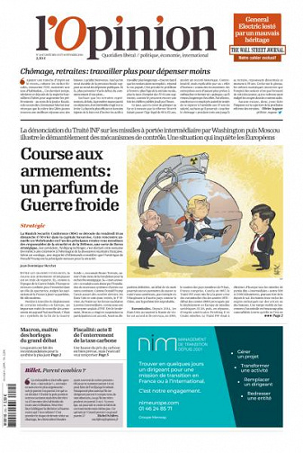 L’Opinion du Vendredi 15 Février 2019