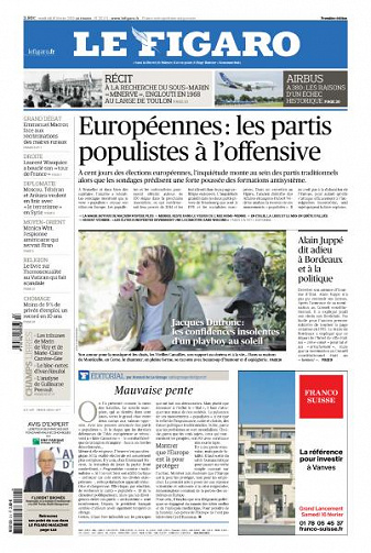 Le Figaro du Vendredi 15 Février 2019