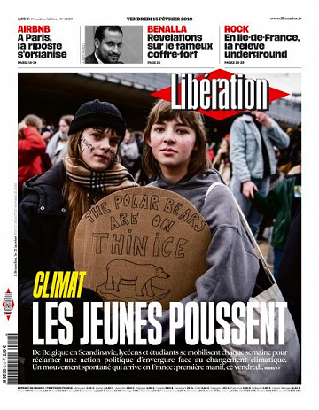 Libération du Vendredi 15 Février 2019