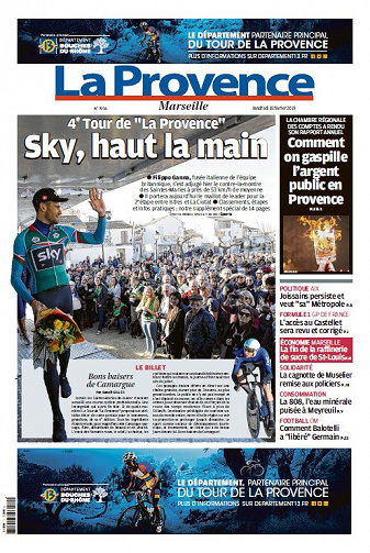 La Provence Marseille - Vendredi 15 Février 2019