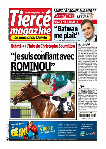 Tiercé Magazine - Vendredi 15 Février 2019