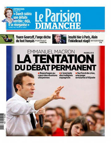 Le Parisien du Dimanche 17 Février 2019