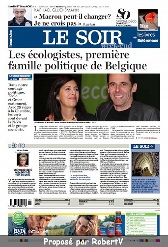 Le Soir - Samedi 16 et Dimanche 17 Février 2019