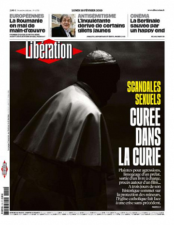 Liberation du Lundi 18 Fevrier 2019