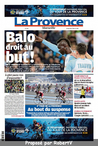 La Provence Marseille - Dimanche 17 Février 2019