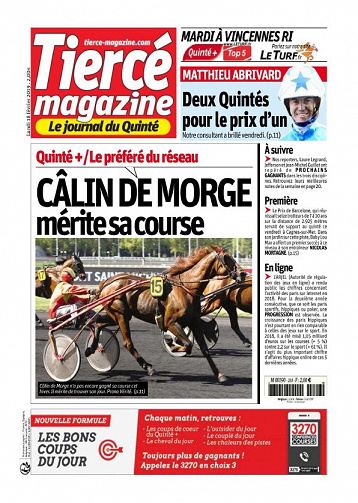 Tiercé Magazine - Lundi 18 Février 2019