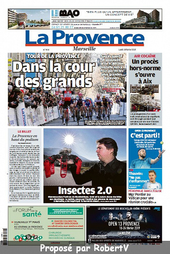 La Provence Marseille - Lundi 18 Février 2019