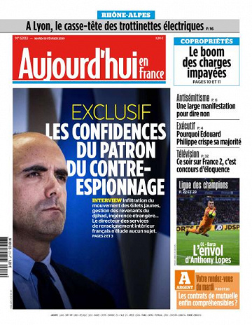 Aujourd’hui en France du Mardi 19 Février 2019