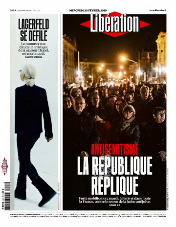 Liberation du Mercredi 20 Février 2019