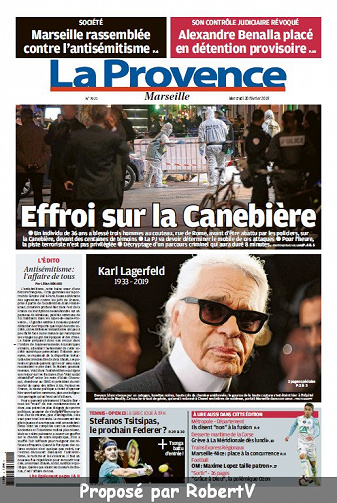 La Provence Marseille - Mercredi 20 Février 2019