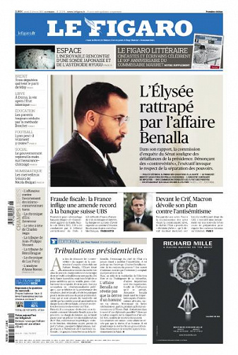 Le Figaro du Jeudi 21 Février 2019
