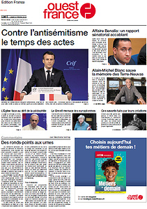 Ouest France (édition France) du Jeudi 21 Février 2019