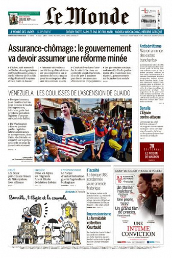 Le Monde du Vendredi 22 Février 2019
