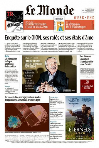 Le Monde du Samedi 23 Février 2019