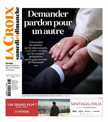La Croix du Samedi 23 et Dimanche 24 Février 2019