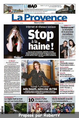 La Provence Marseille - Samedi 23 Février 2019
