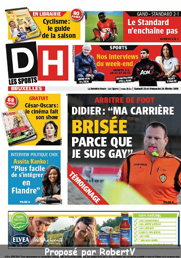 La Dernière Heure (3 éditions) - Samedi 23 Février 2019