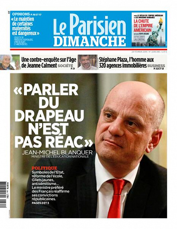 Le Parisien du Dimanche 24 Février 2019