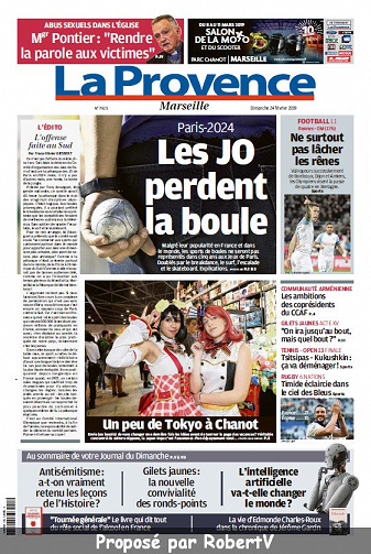 La Provence Marseille - Dimanche 24 Février 2019