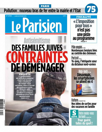 Le Parisien du Lundi 25 Février 2019