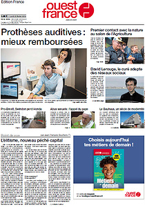 Ouest France (édition France) du Lundi 25 Février 2019