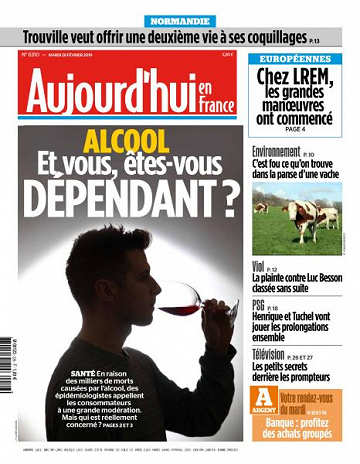 Aujourd’hui en France du Mardi 26 Février 2019