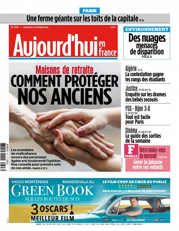 Aujourd’hui en France du Mercredi 27 Février 2019