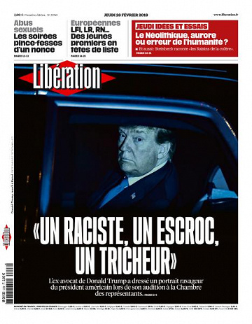 Libération du Jeudi 28 Février 2019