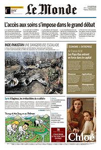 Le Monde du Jeudi 28 Février 2019