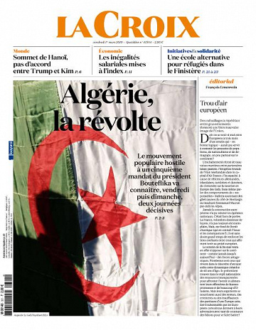 La Croix du Vendredi 1er Mars 2019