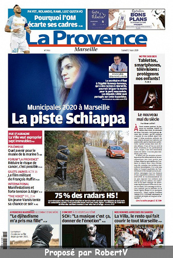La Provence Marseille - Samedi 2 Mars 2019