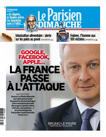 Le Parisien du Dimanche 3 Mars 2019