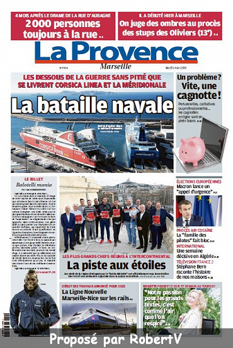 La Provence Marseille - Mardi 5 Mars 2019