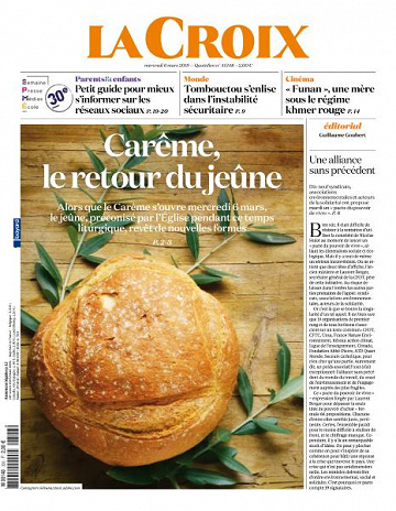 La Croix du Mercredi 6 Mars 2019