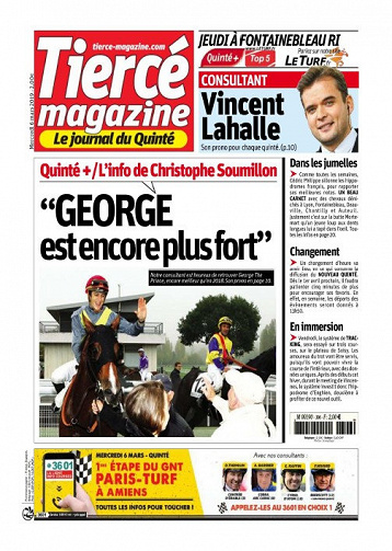 Tiercé Magazine - Mercredi 6 Mars 2019