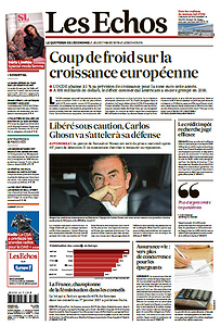 Les Echos du Jeudi 7 Mars 2019
