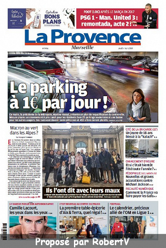 La Provence Marseille - Jeudi 7 Mars 2019