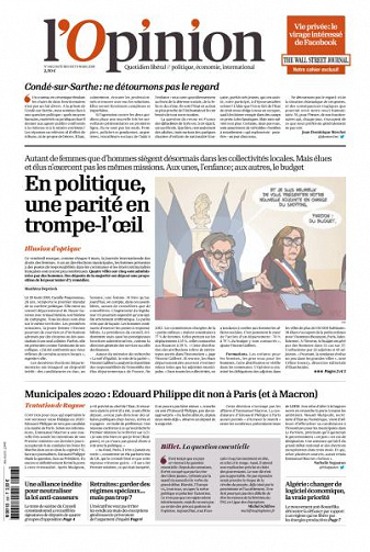 L’Opinion du Vendredi 8 Mars 2019
