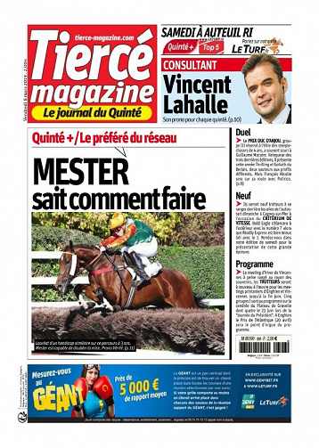 Tiercé Magazine - Vendredi 8 Mars 2019