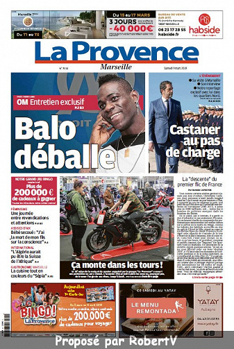 La Provence Marseille - Samedi 9 Mars 2019