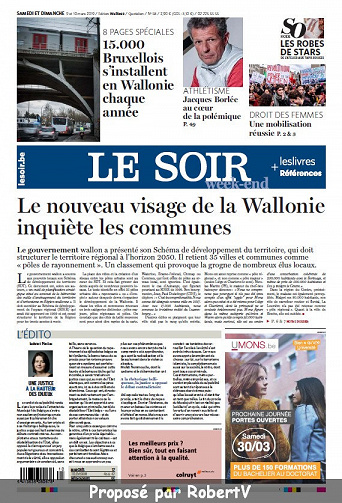 Le Soir - Samedi 9 et Dimanche 10 Mars 2019