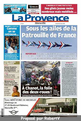 La Provence Marseille - Dimanche 10 Mars 2019
